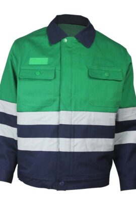 Anti Insects Jacket in Green with Navy Color