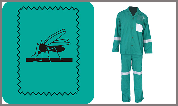 Anti-Bacterial Anti-Mosquito Two Piece Coverall