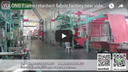 Yulong Flame Retardant Fabric Factory video4