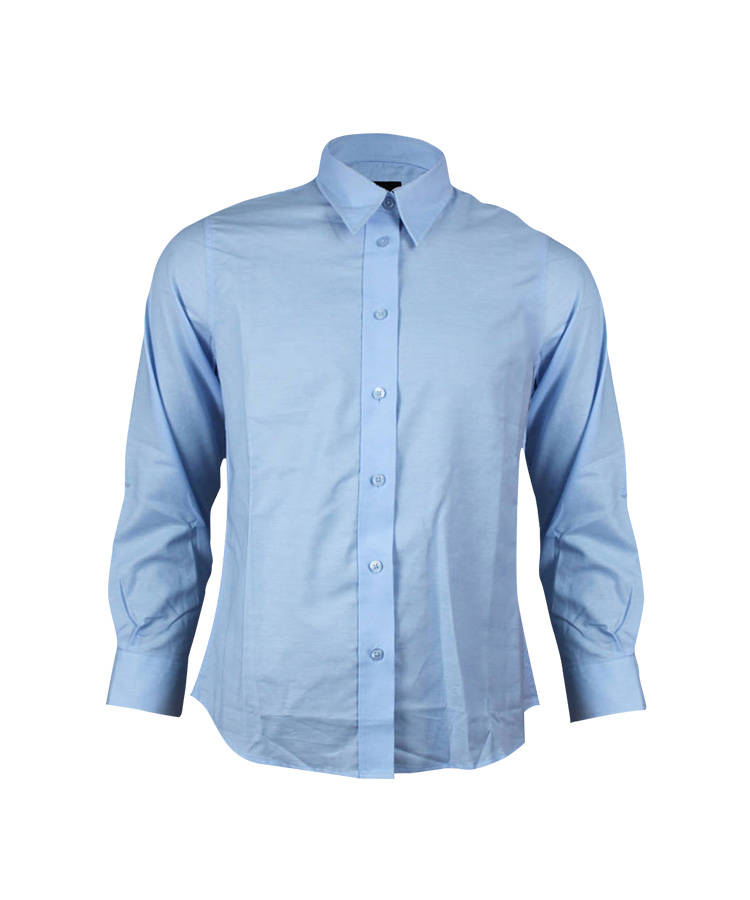 Легкая Антистатическая Рубашка Синего Цвета